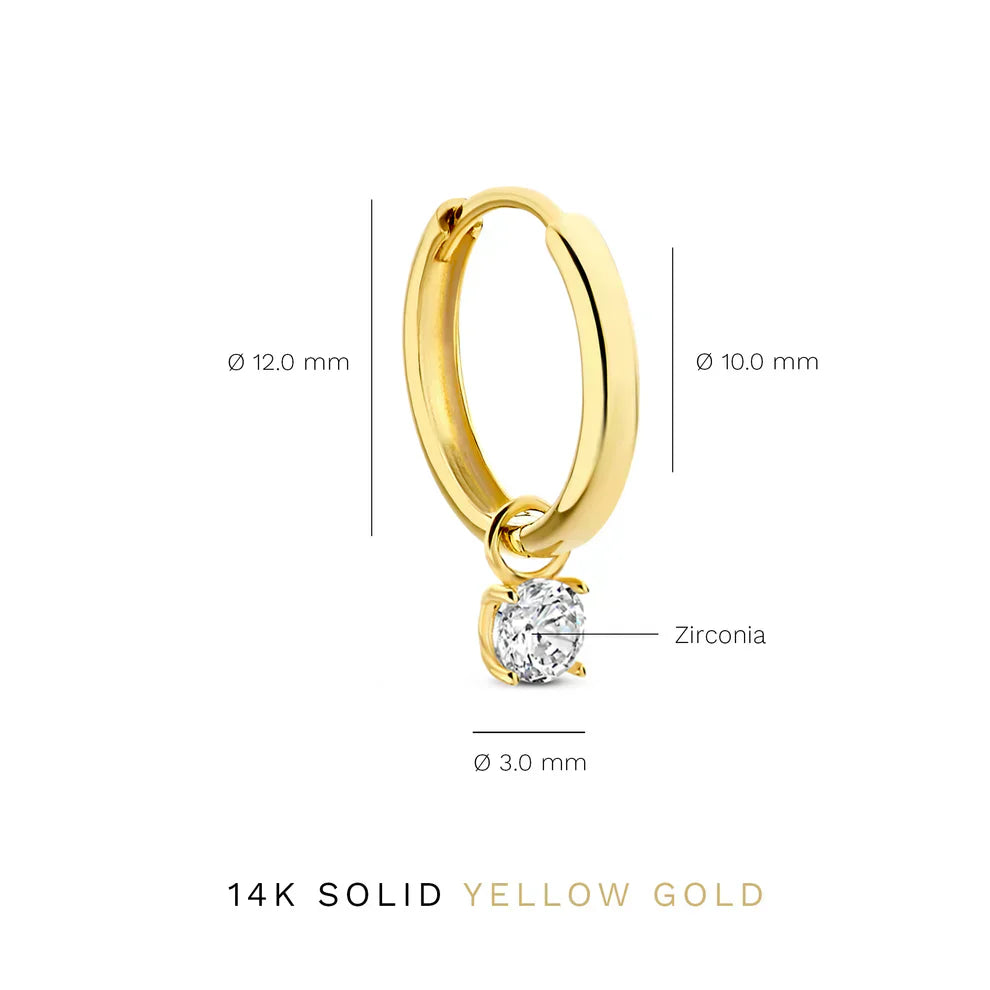 Vera™ – Pendientes Colgante Brillante