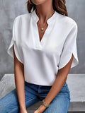 Mina™ – Blusa Minimal Fluida