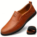 Mocasines elegantes de piel