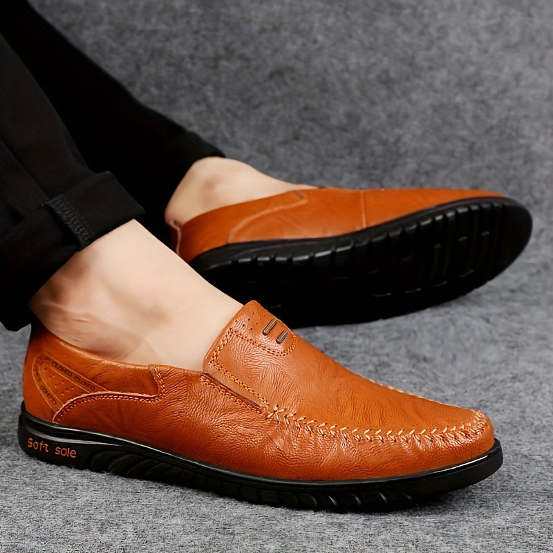 Mocasines elegantes de piel