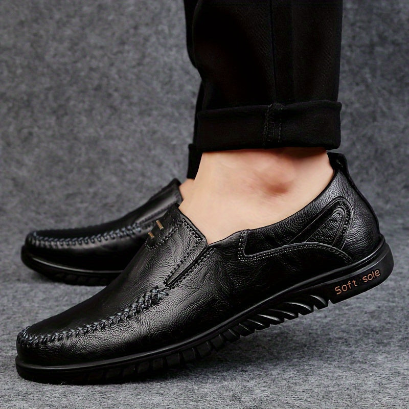 Mocasines elegantes de piel