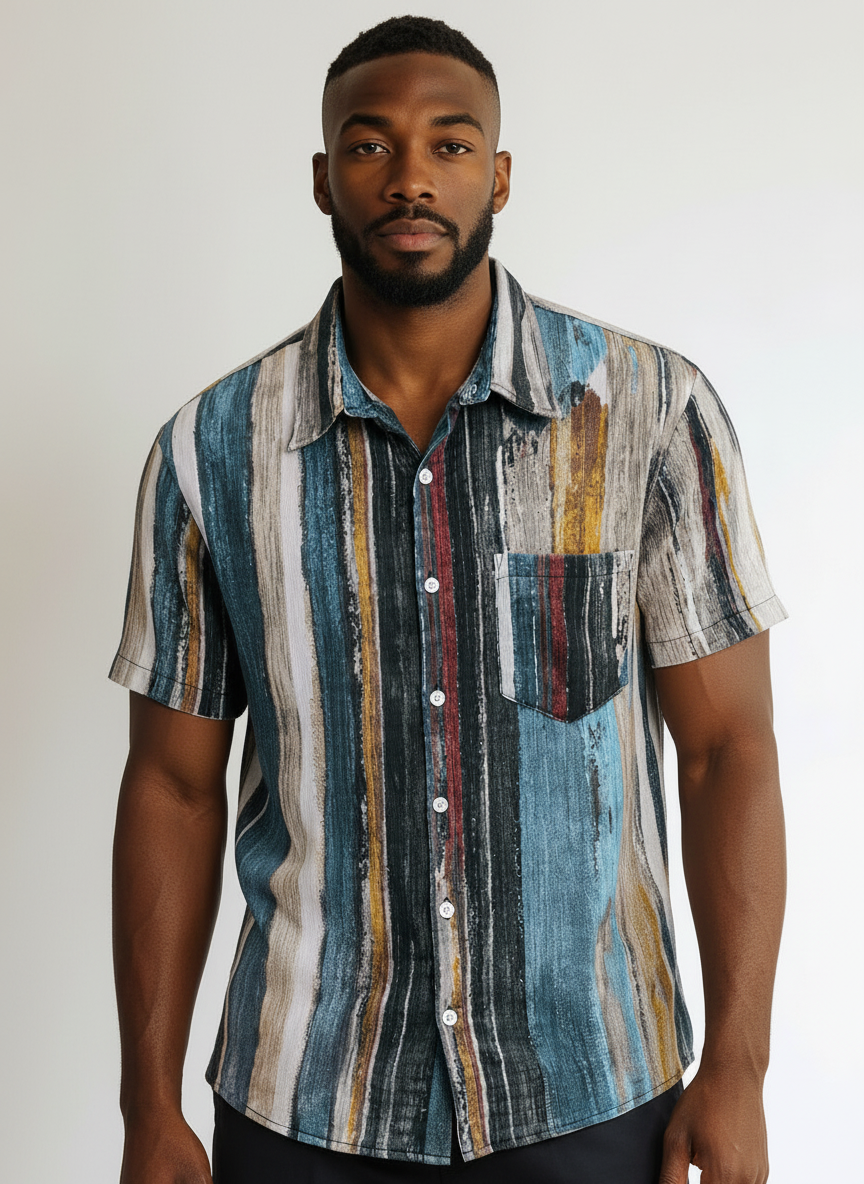 Iván™ – Camisa Rayas Vintage