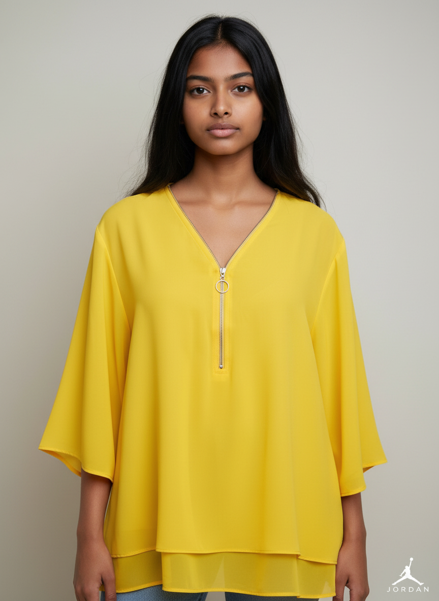 Naia™ – Blusa Cremallera Fresca