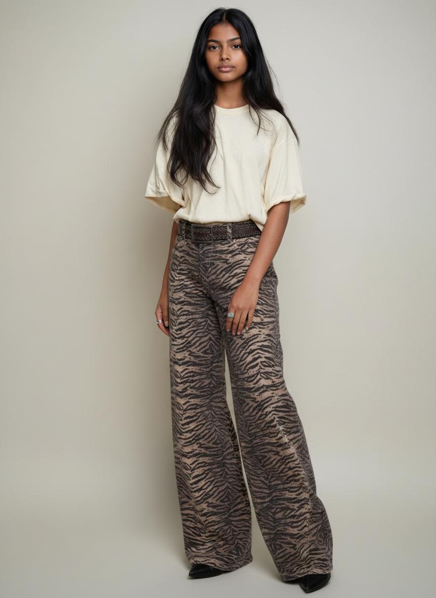 Iria™ – Pantalón Leopardo Boho