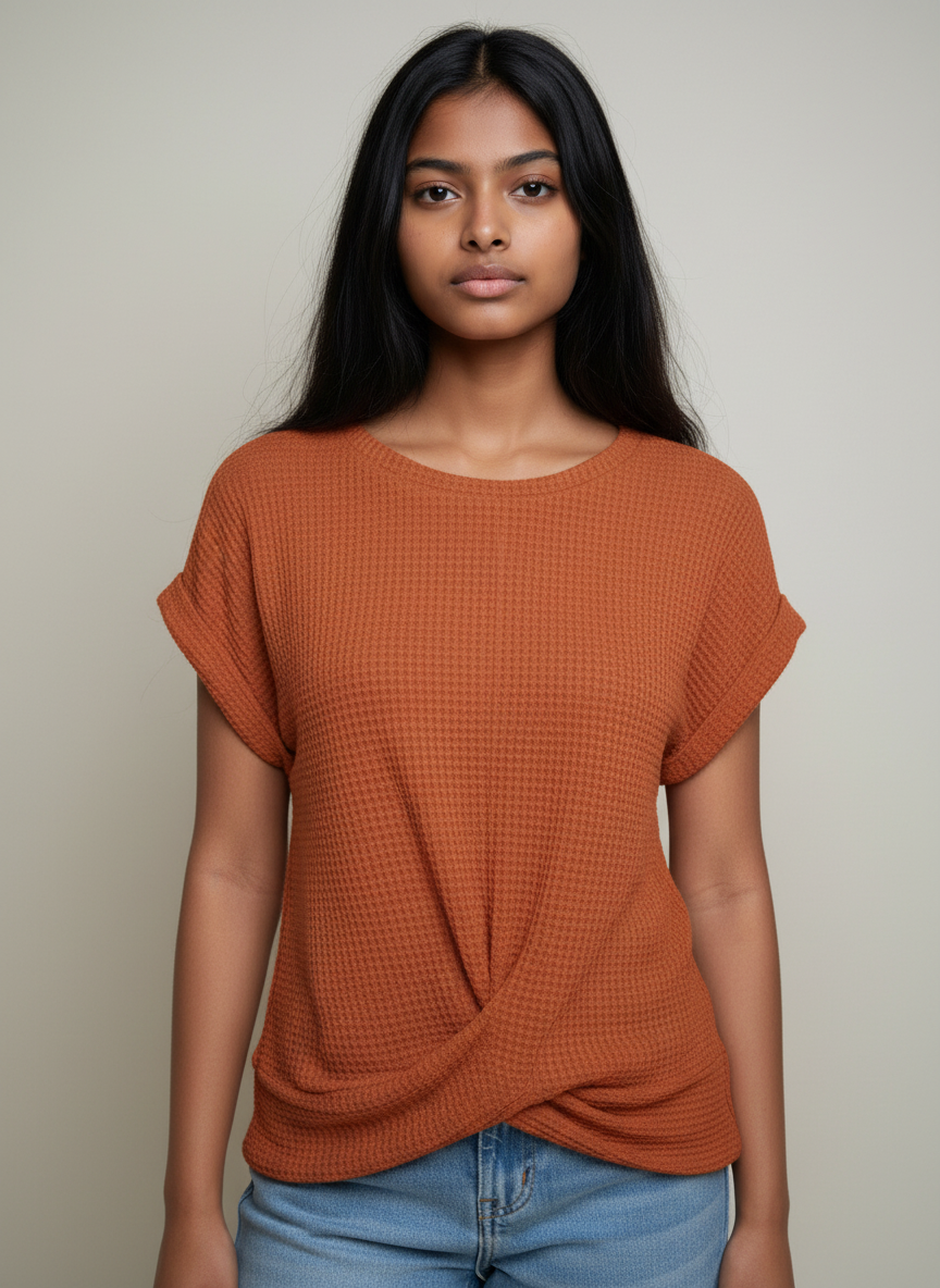 Dafne™ – Blusa Nudo Casual