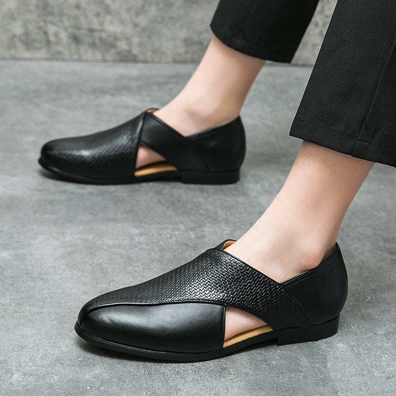 Mocasines de cuero de estilo vintage