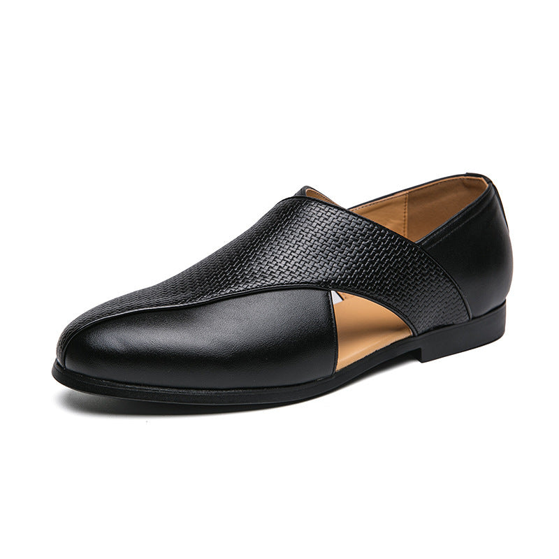 Mocasines de cuero de estilo vintage