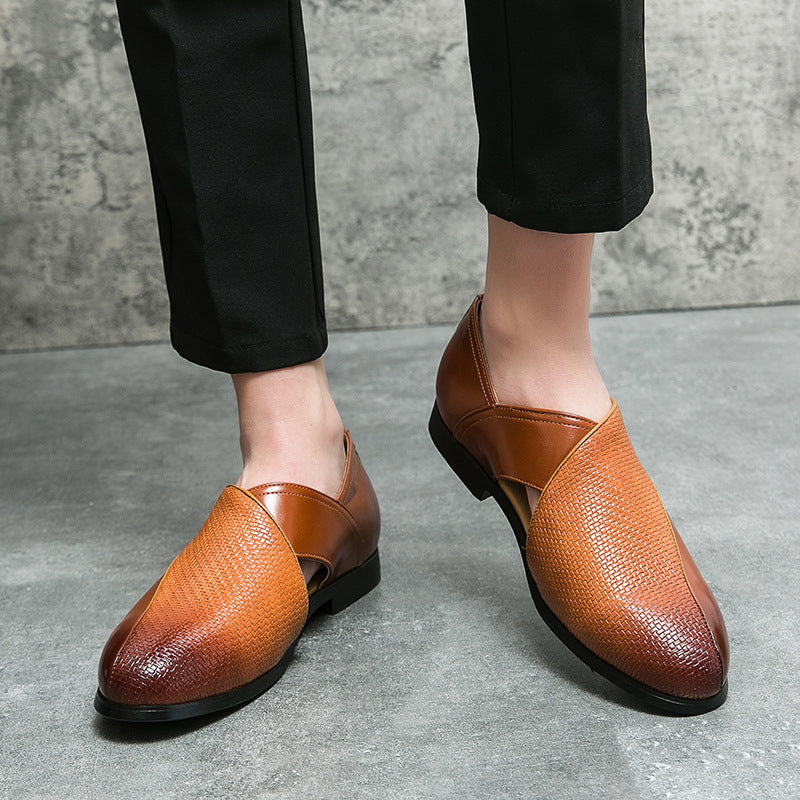 Mocasines de cuero de estilo vintage