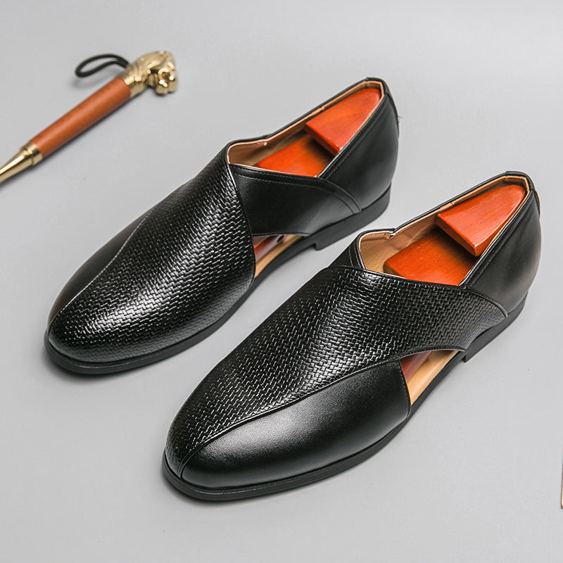 Mocasines de cuero de estilo vintage