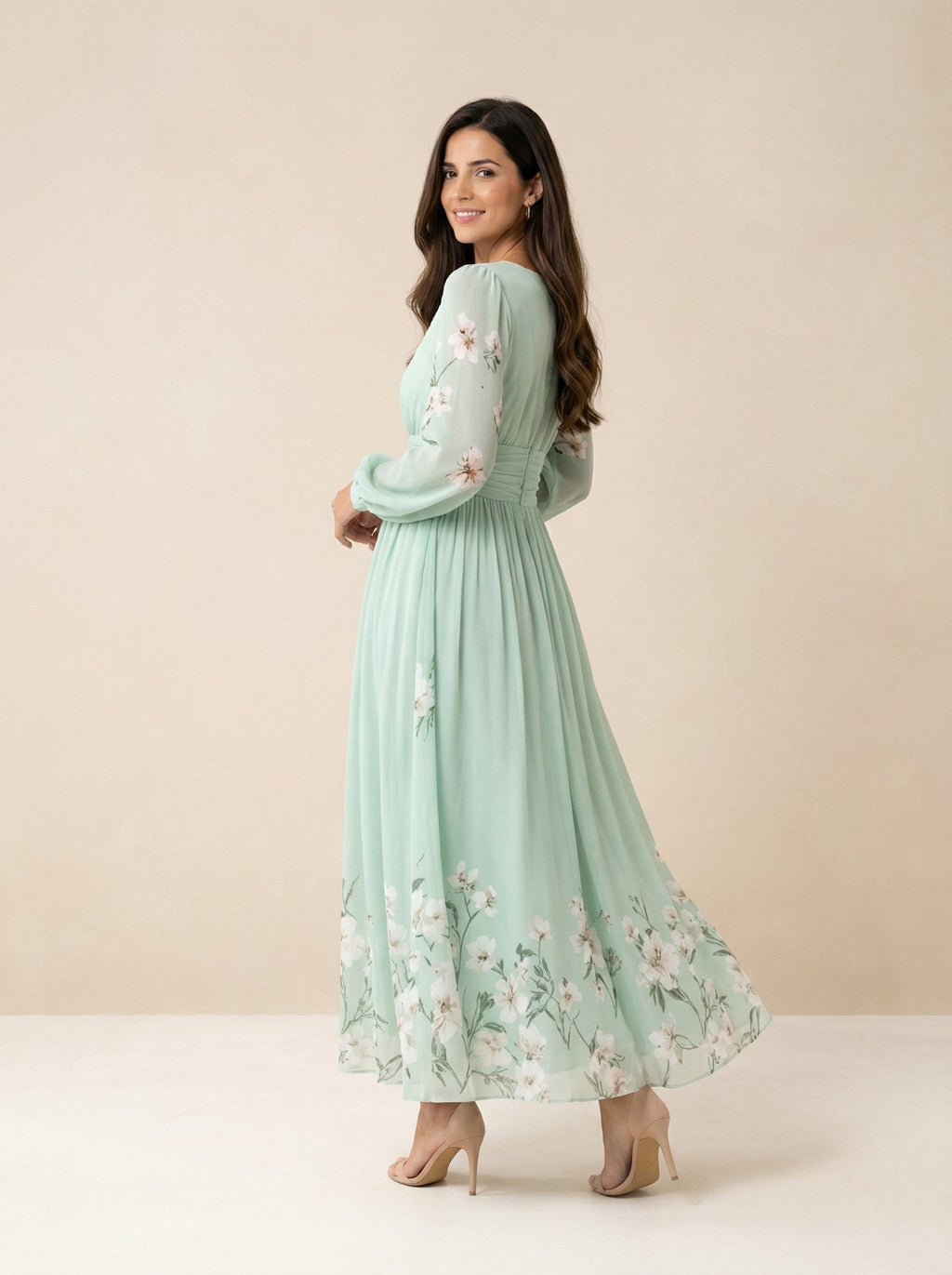 Elia™ – Vestido Midi Romántico