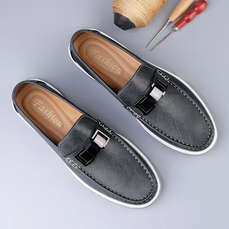 Mocasines de cuero de lujo