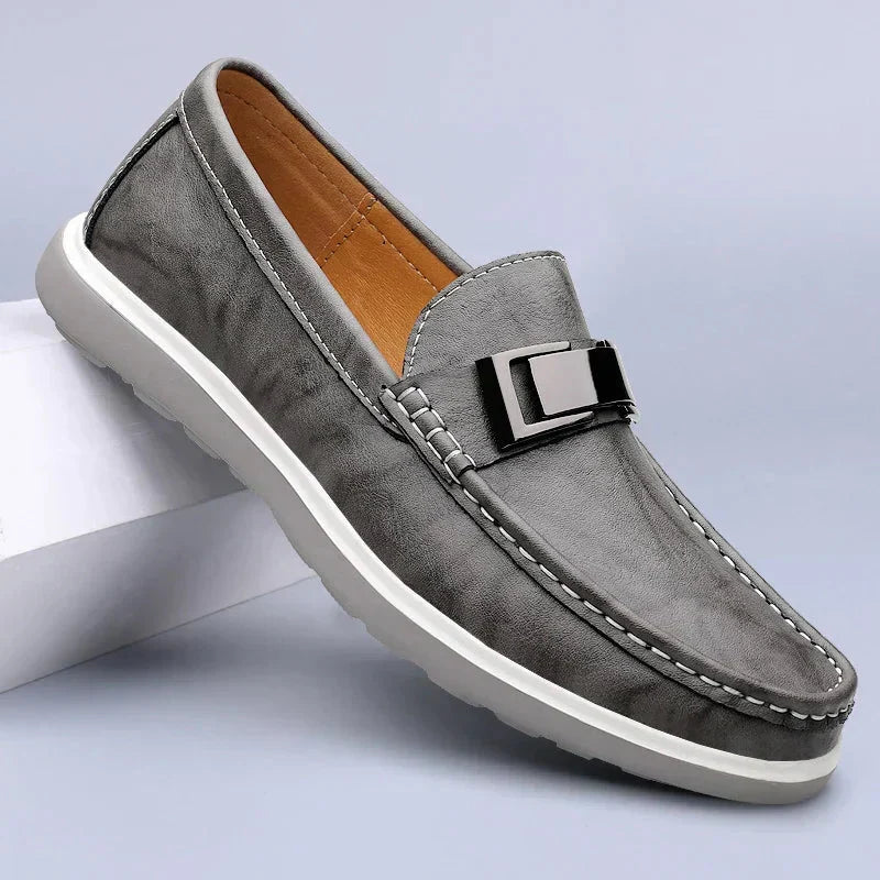 Mocasines de cuero de lujo