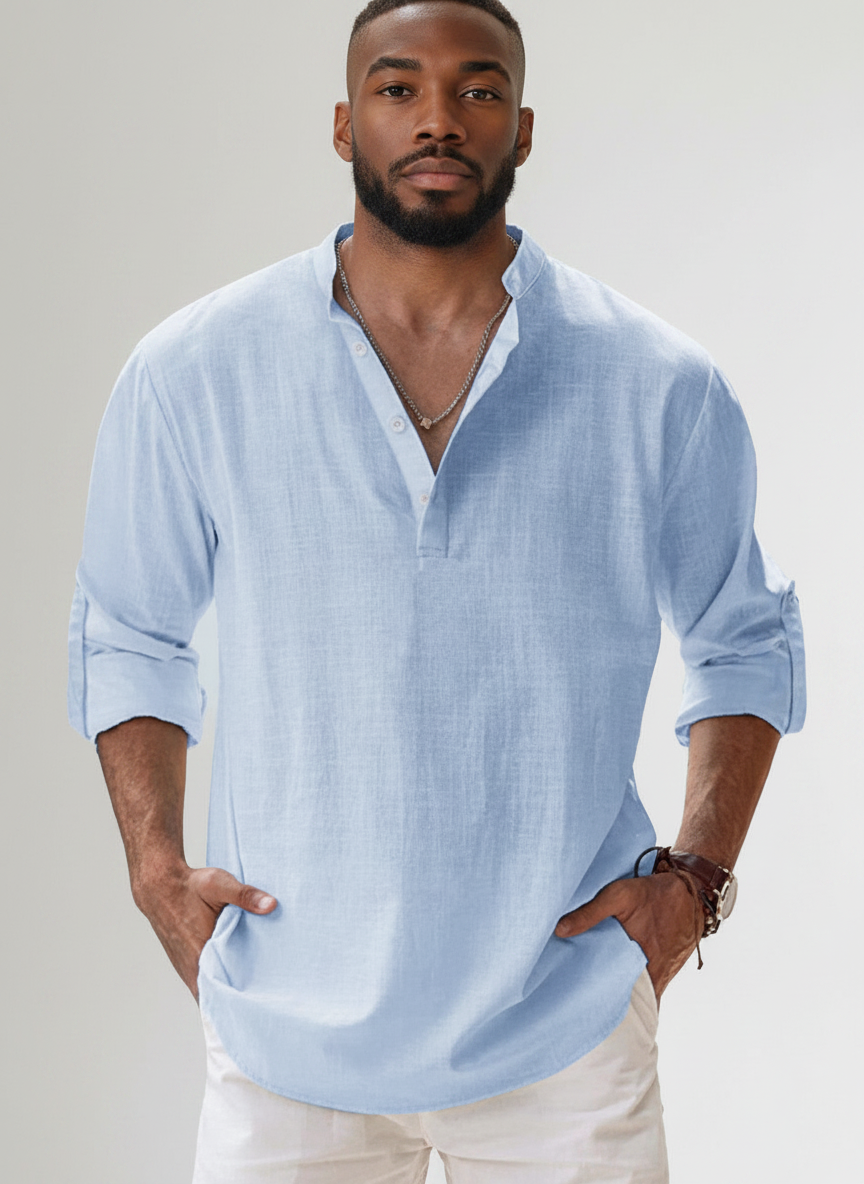 Elian™ – Camisa Lino Resort