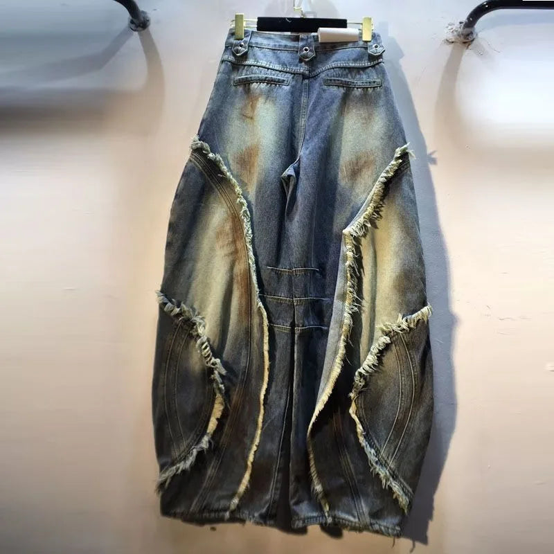Ariana™ – Denim Patchwork Rebel