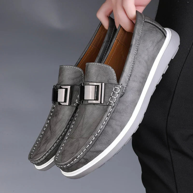 Mocasines de cuero de lujo