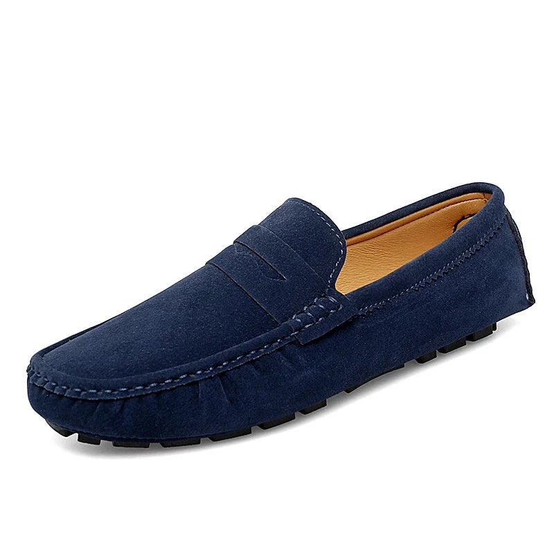 Mocasines tipo «boat» de ante