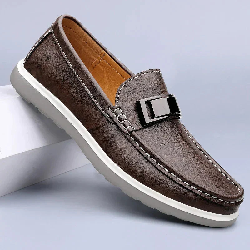 Mocasines de cuero de lujo