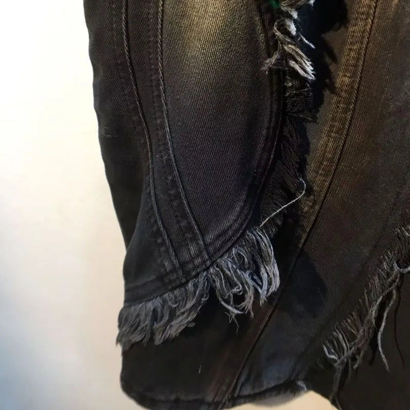 Ariana™ – Denim Patchwork Rebel