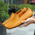 Mocasines de cuero de estilo vintage