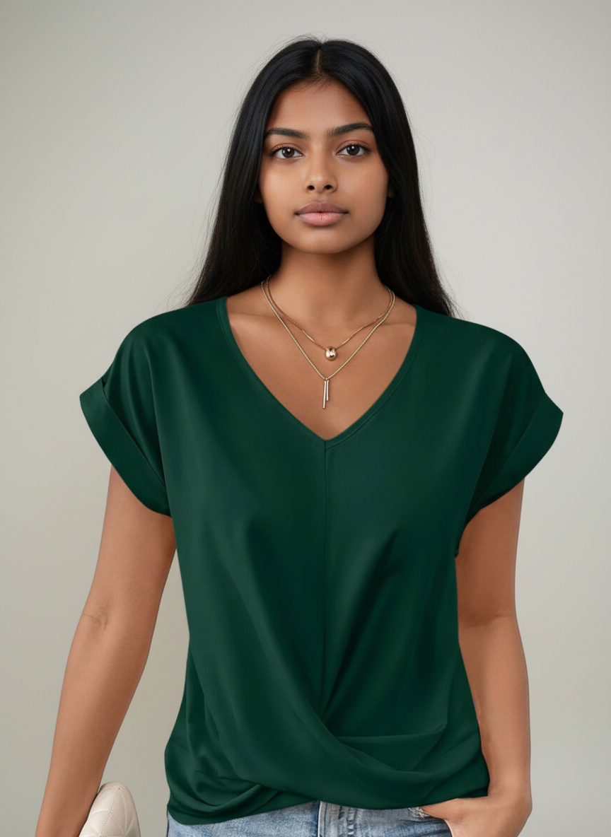 Mara™ – Blusa Nudo Suave