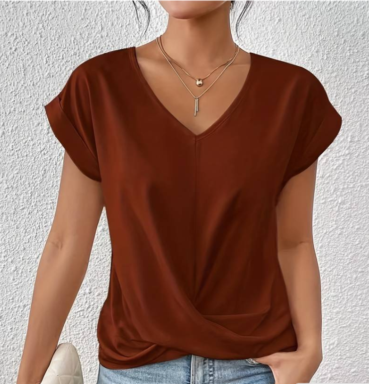 Mara™ – Blusa Nudo Suave