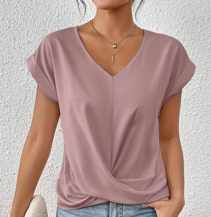 Mara™ – Blusa Nudo Suave