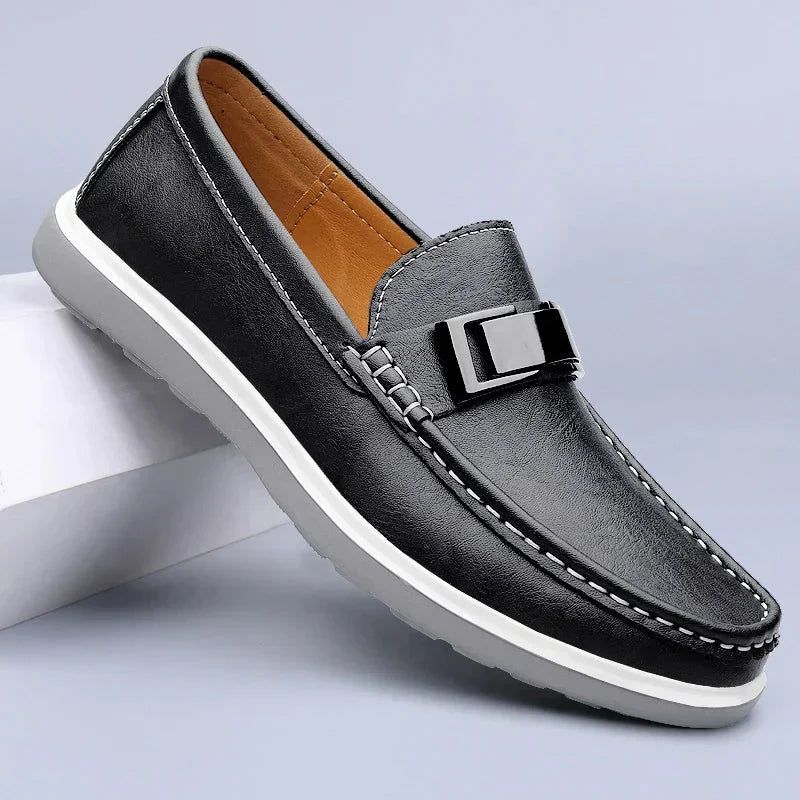 Mocasines de cuero de lujo