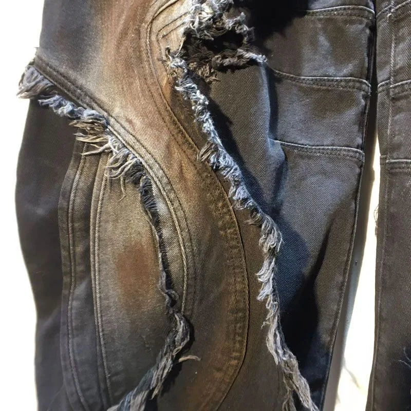 Ariana™ – Denim Patchwork Rebel