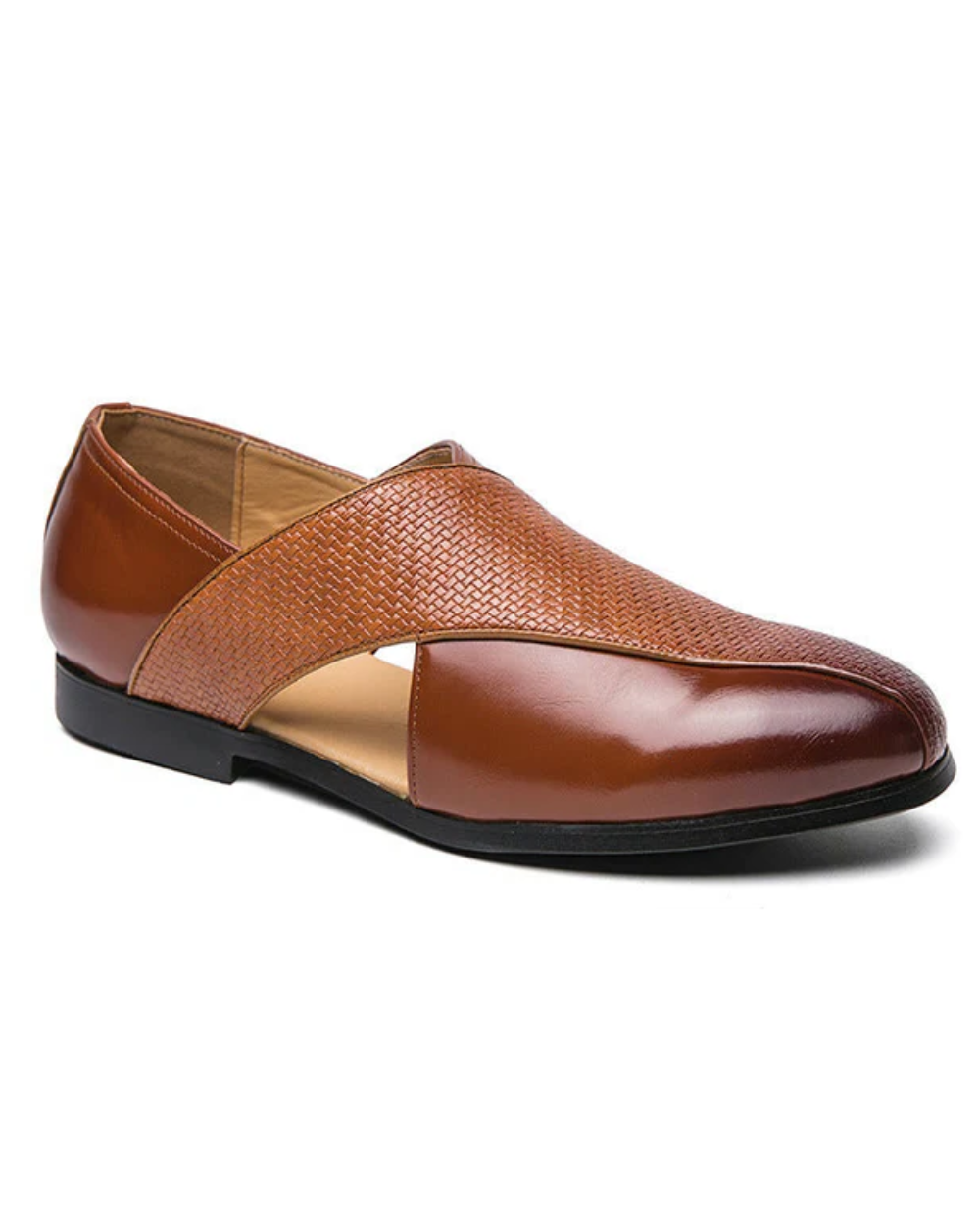 Mocasines de cuero de estilo vintage