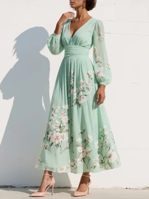 Elia™ – Vestido Midi Romántico