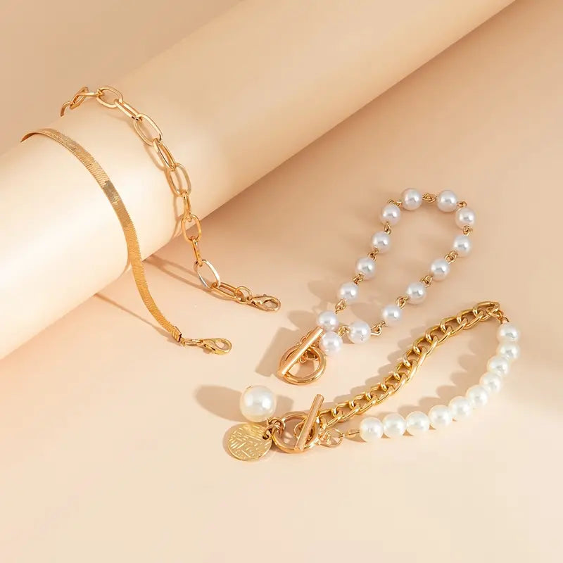 Mara™ – Pulseras Capas Brillantes