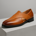 Mocasines de cuero de estilo vintage