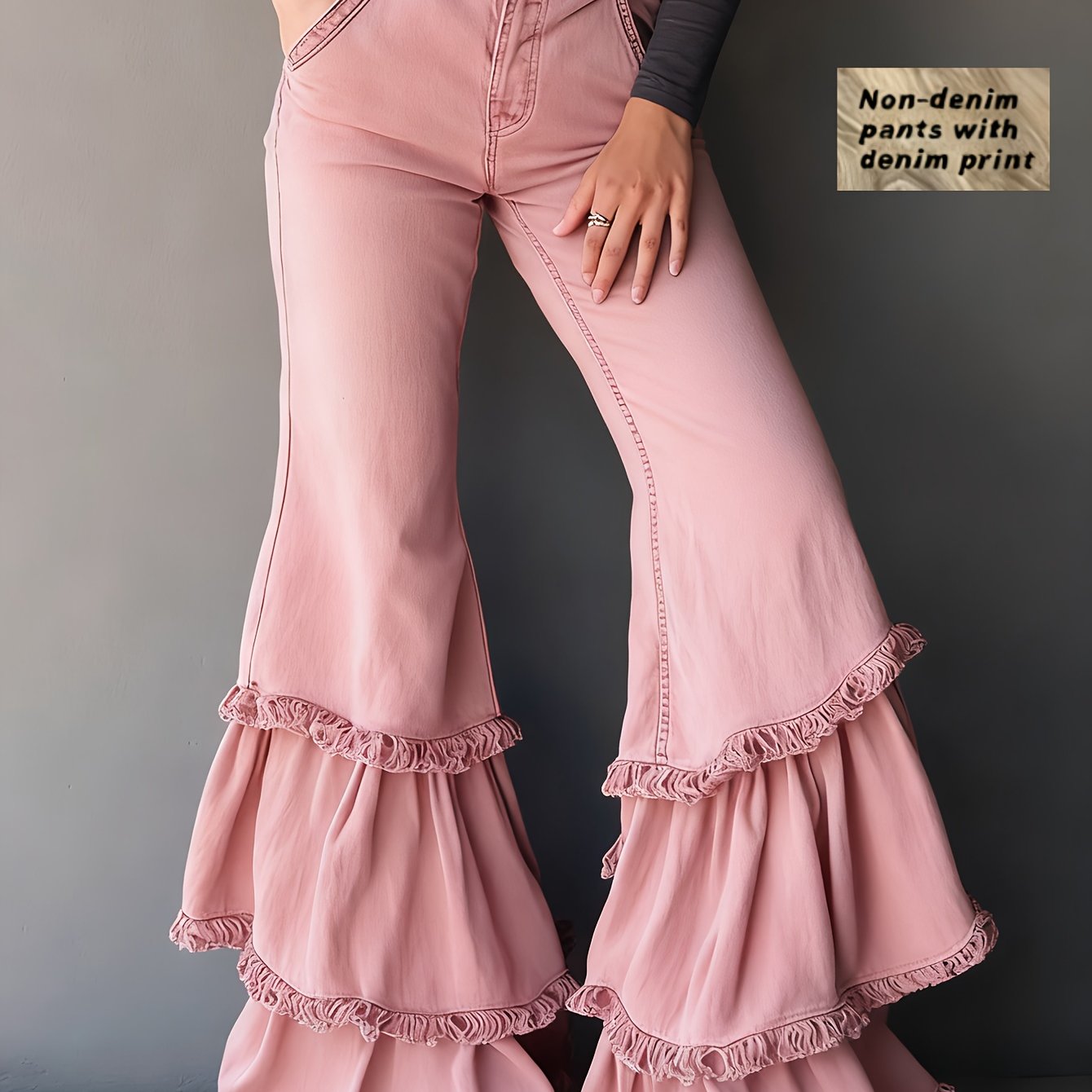 Nora™ – Pantalón Flare Vintage