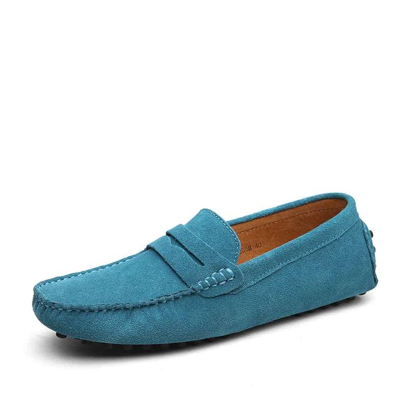 Mocasines informales de ante