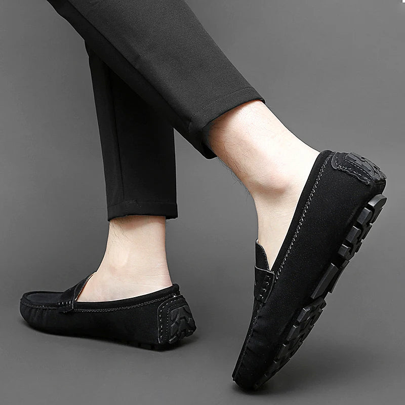 Mocasines tipo «boat» de ante