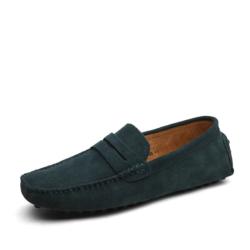 Mocasines informales de ante