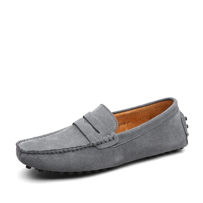Mocasines informales de ante