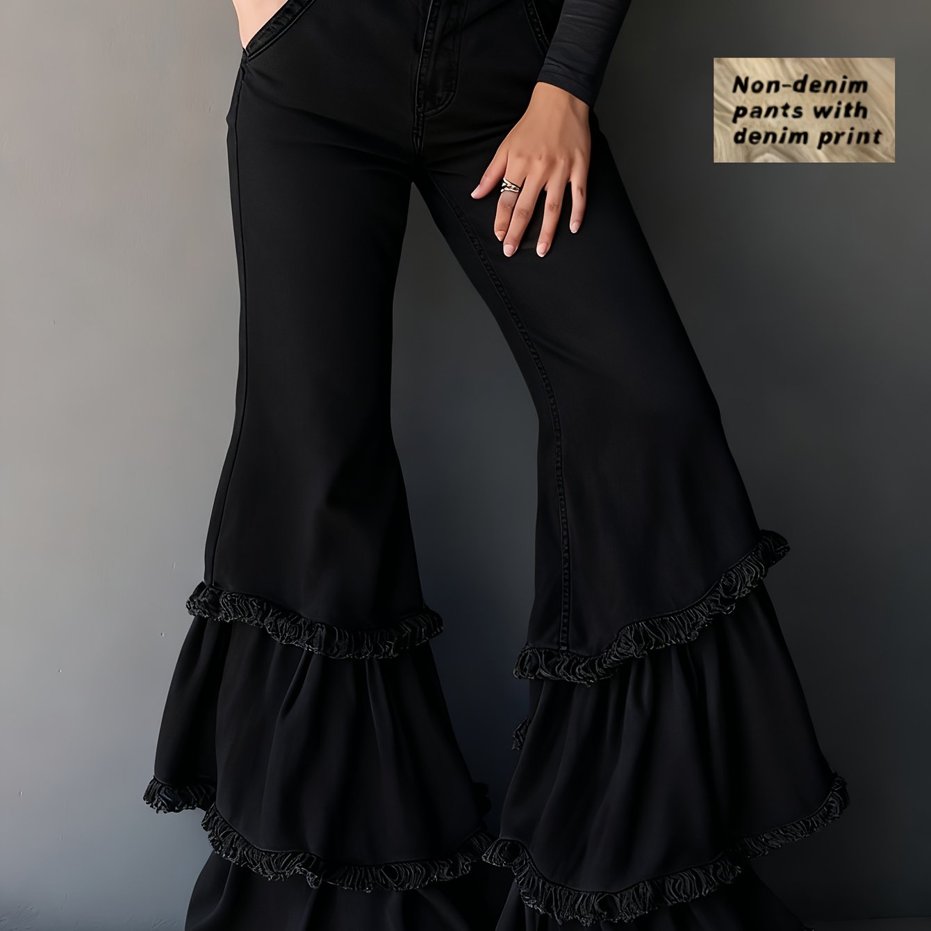 Nora™ – Pantalón Flare Vintage