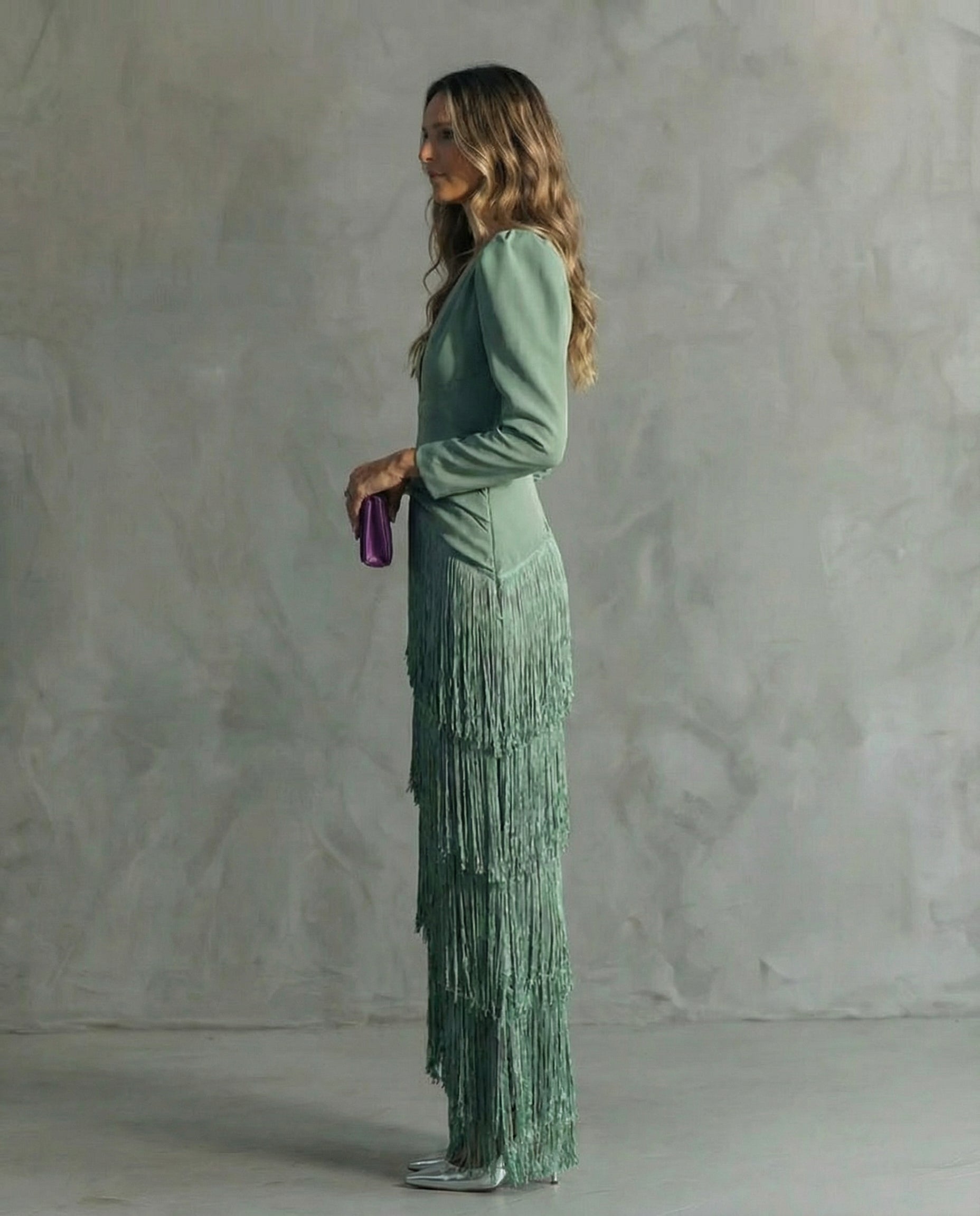 Luna™ – Vestido Flecos Elegante