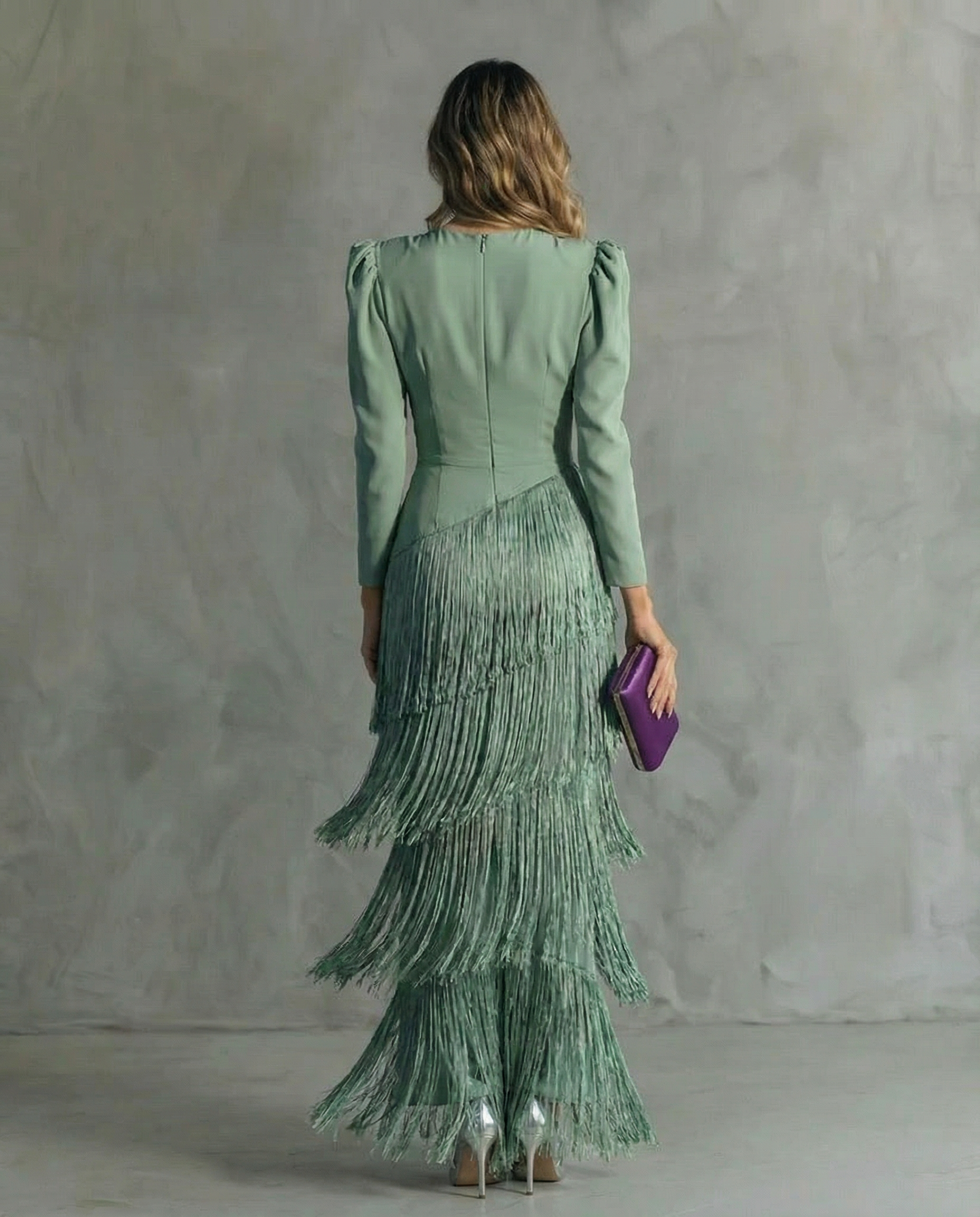 Luna™ – Vestido Flecos Elegante