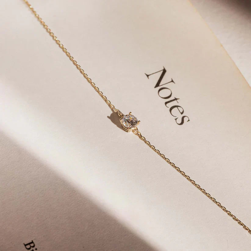 Irene™ – Pulsera Destello Dorado