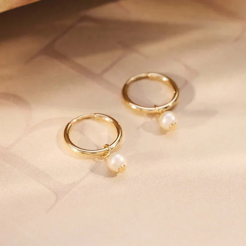 Alba™ – Pendientes Colgante Fino