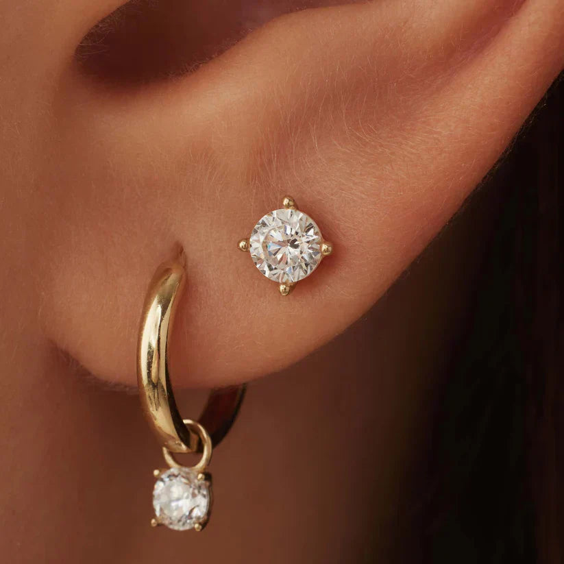 Valeria™ – Pendientes Circonita Clásicos