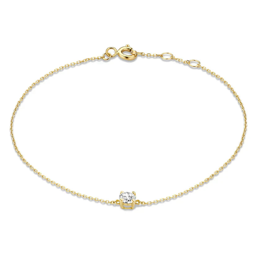 Irene™ – Pulsera Destello Dorado