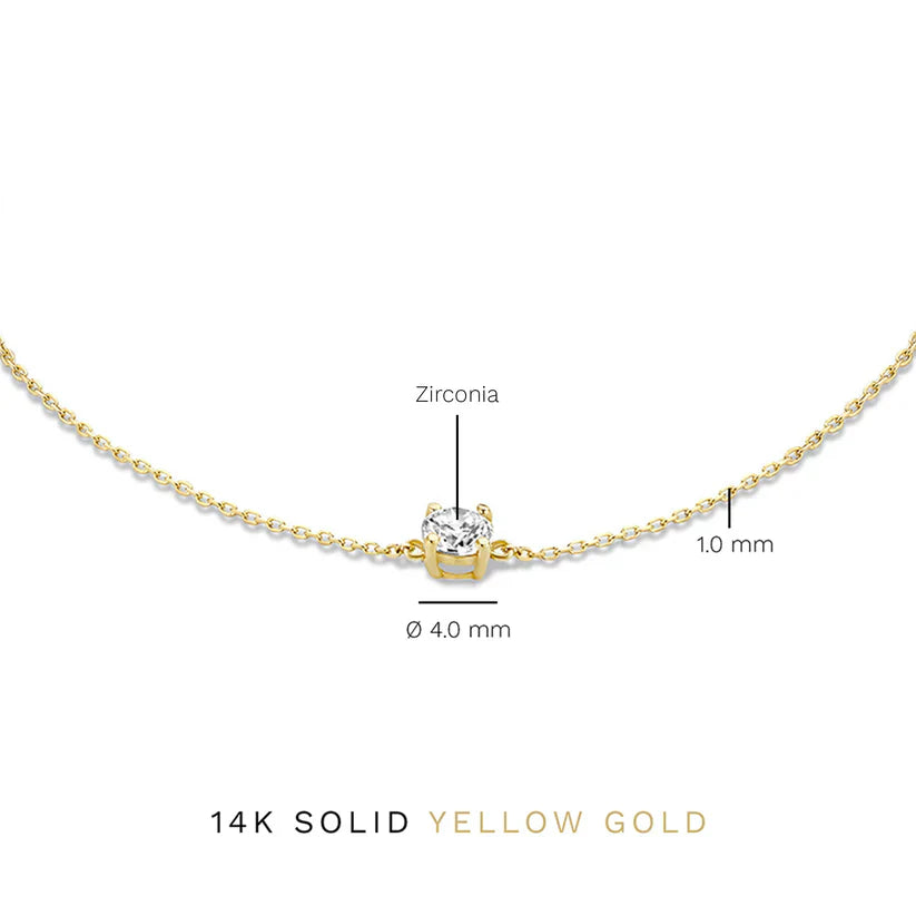 Irene™ – Pulsera Destello Dorado