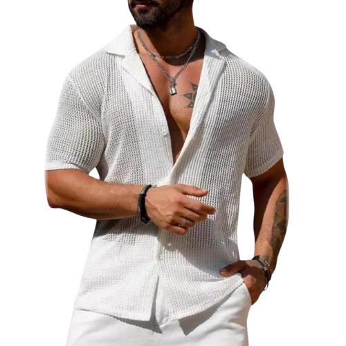 Leo™ – Camisa Texturizada