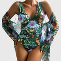 Luna™ – Bikini Floral Drapeado